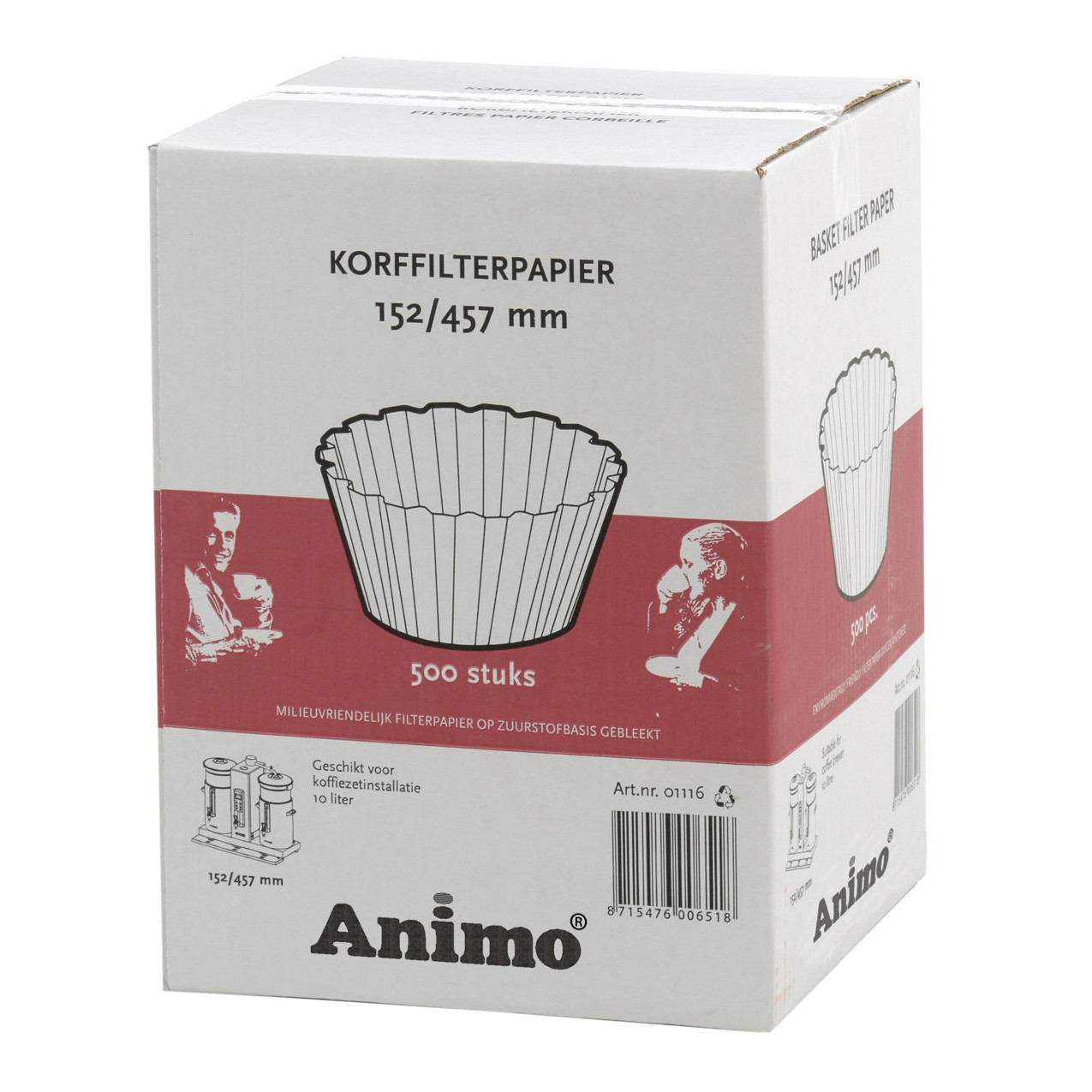 Korbfilterpapier CB 2x10W